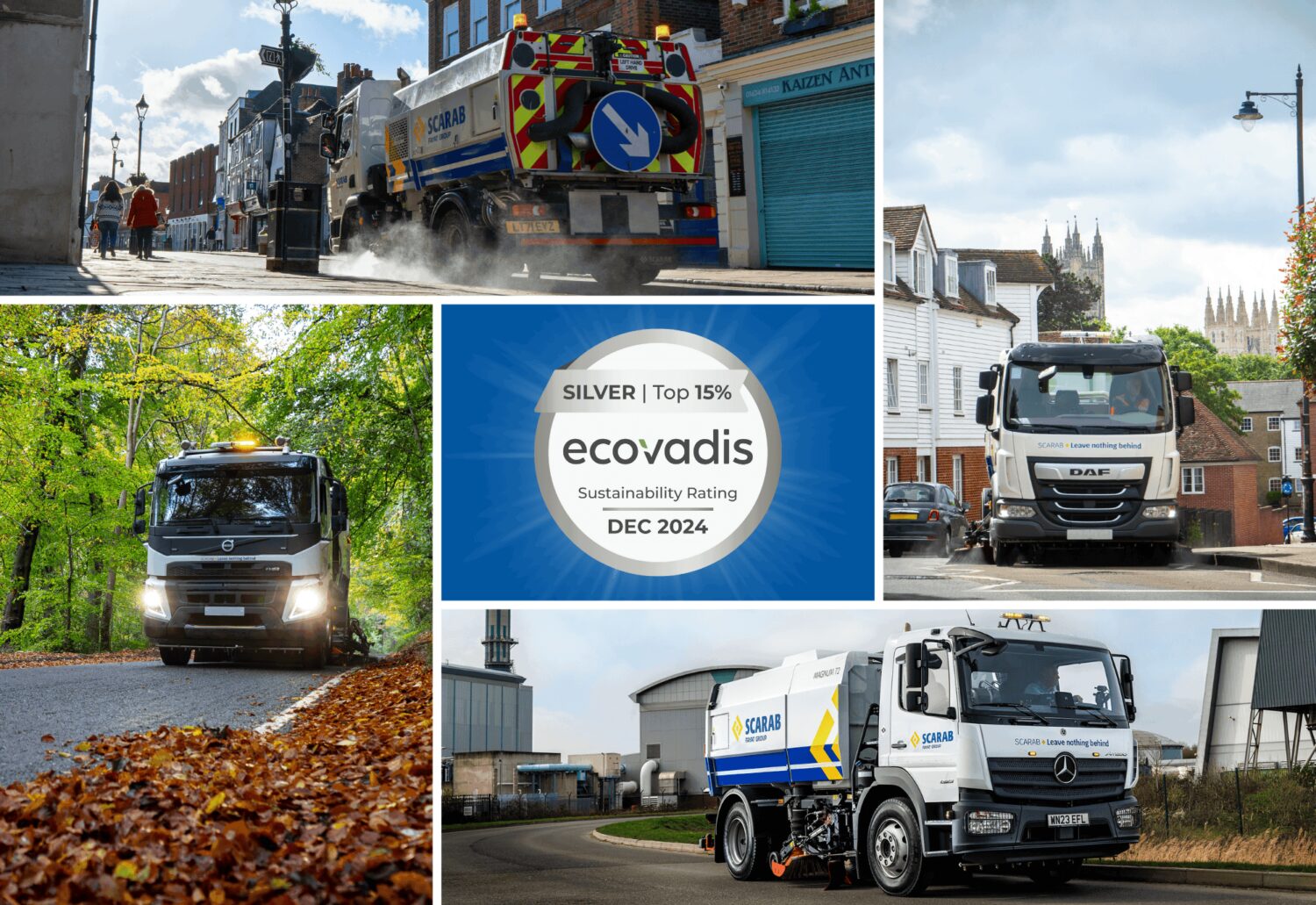 SCARAB improves score and retains Ecovadis Silver Medal