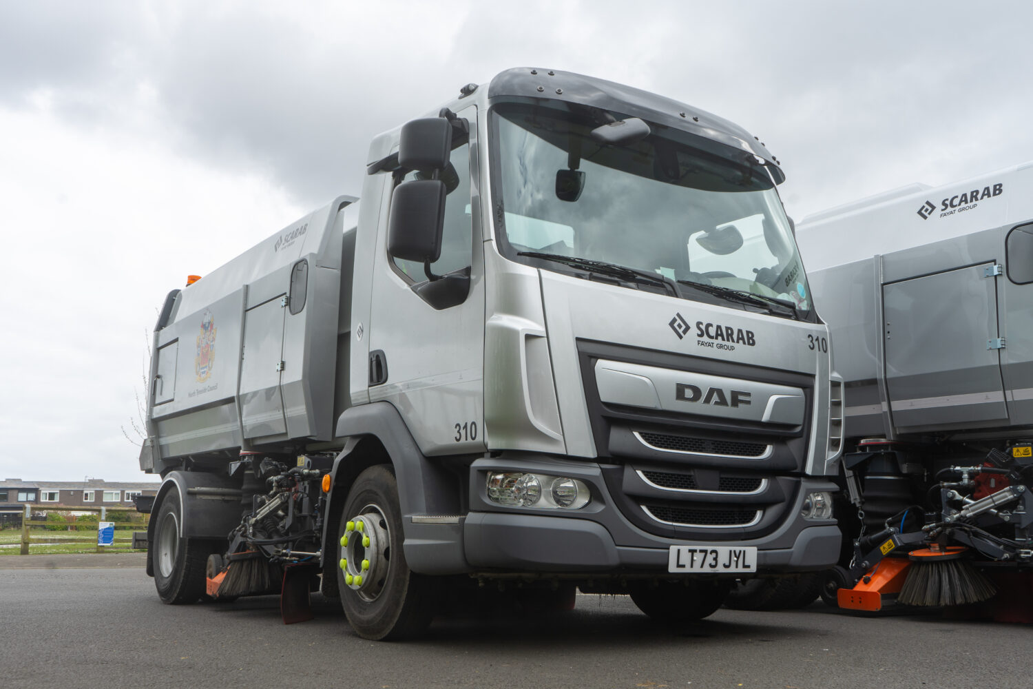 Silver Service - Scarab Delivers 6 New Sweepers to North Tyneside