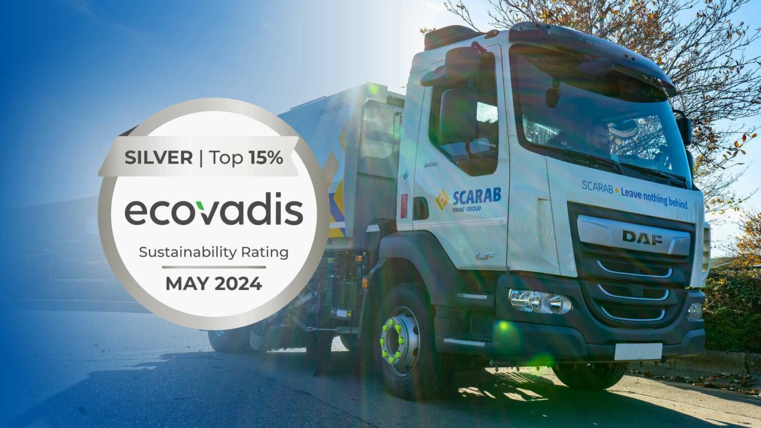 SCARAB Earns Coveted Silver Medal from EcoVadis